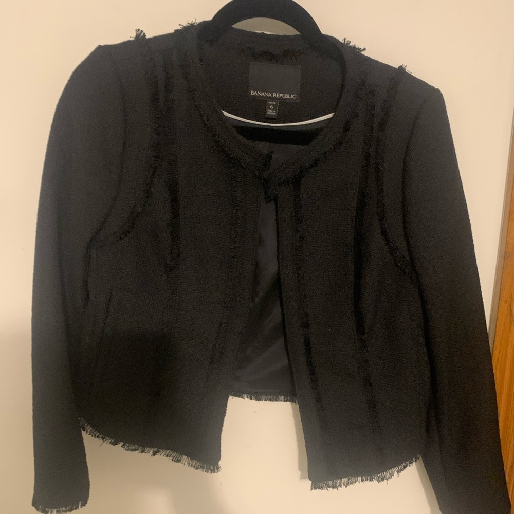 Never worn cropped blazer from Banana Republic